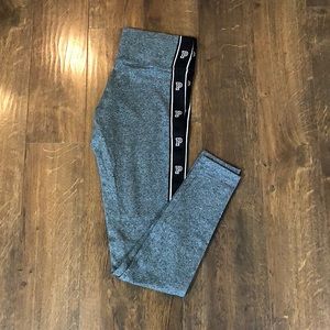 Dark gray PINK cotton leggings